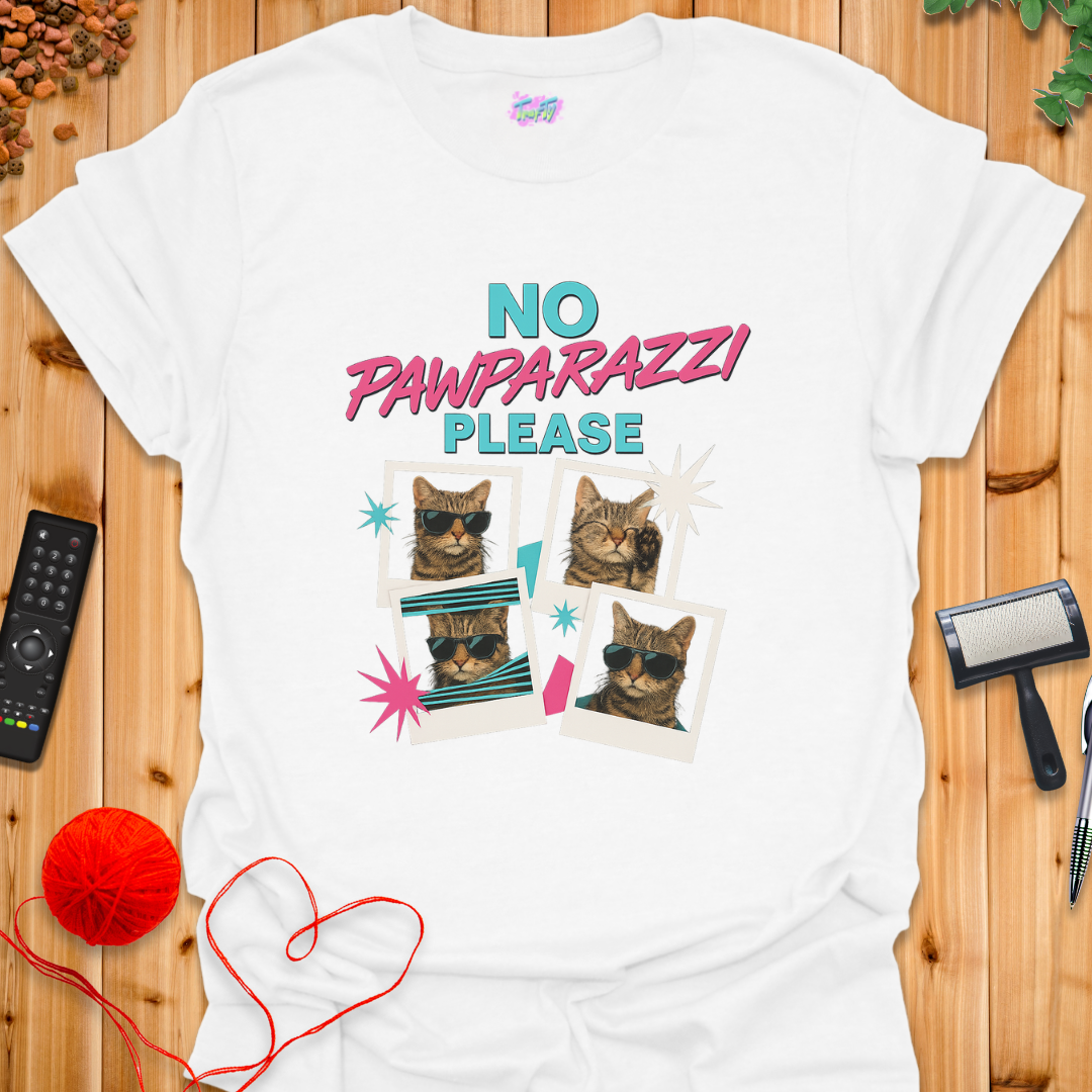 No Pawparazzi T-Shirt