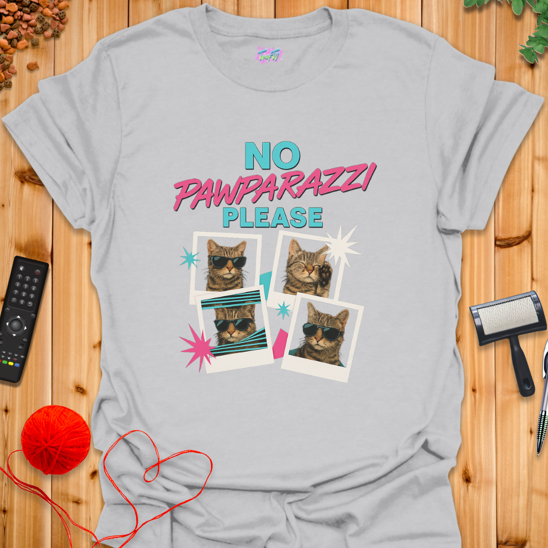 No Pawparazzi T-Shirt