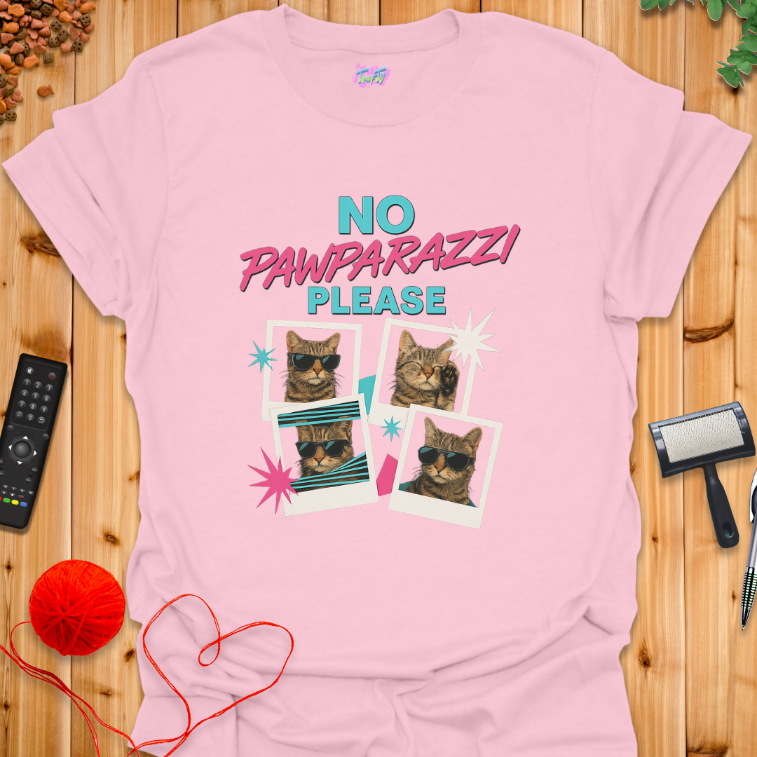 No Pawparazzi T-Shirt