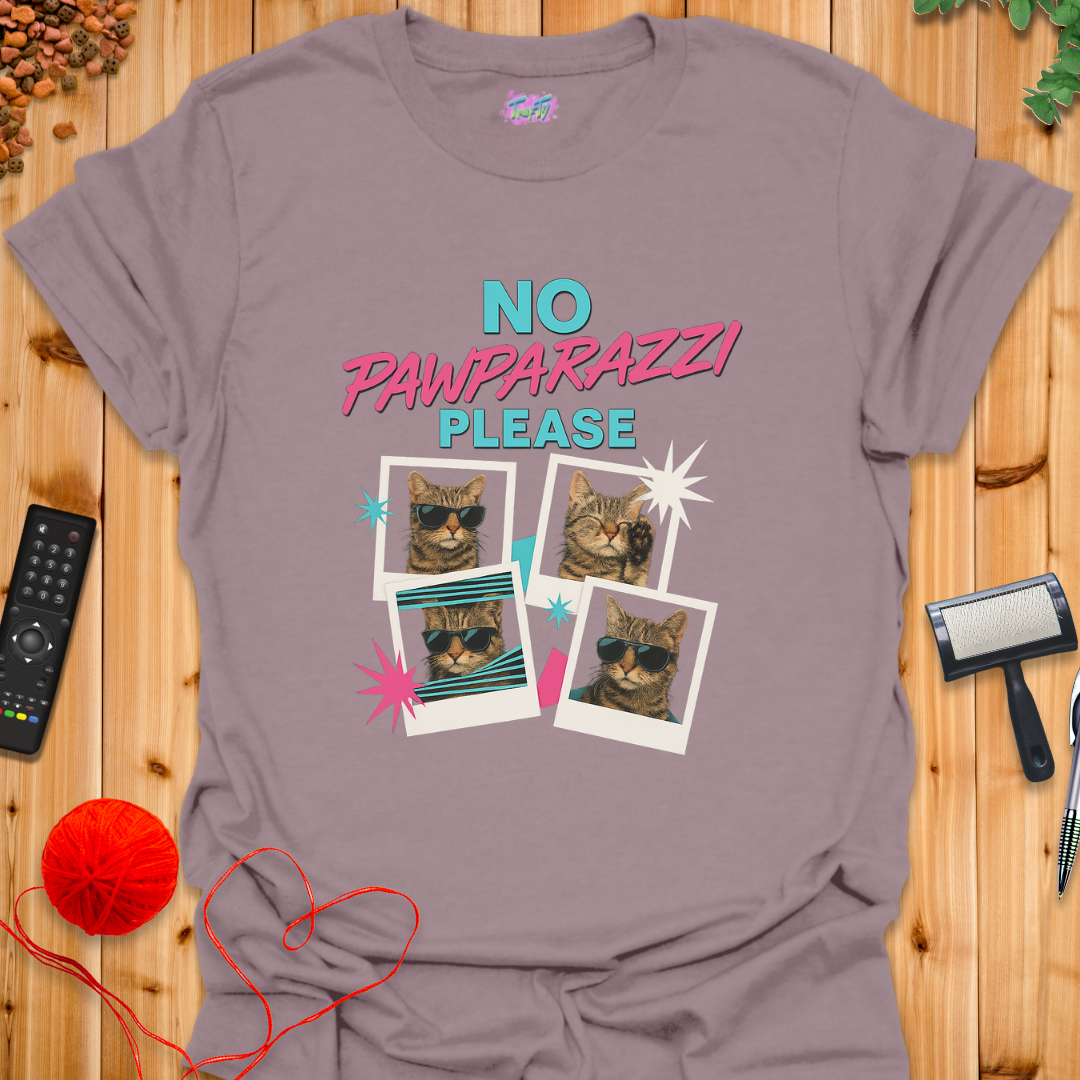 No Pawparazzi T-Shirt