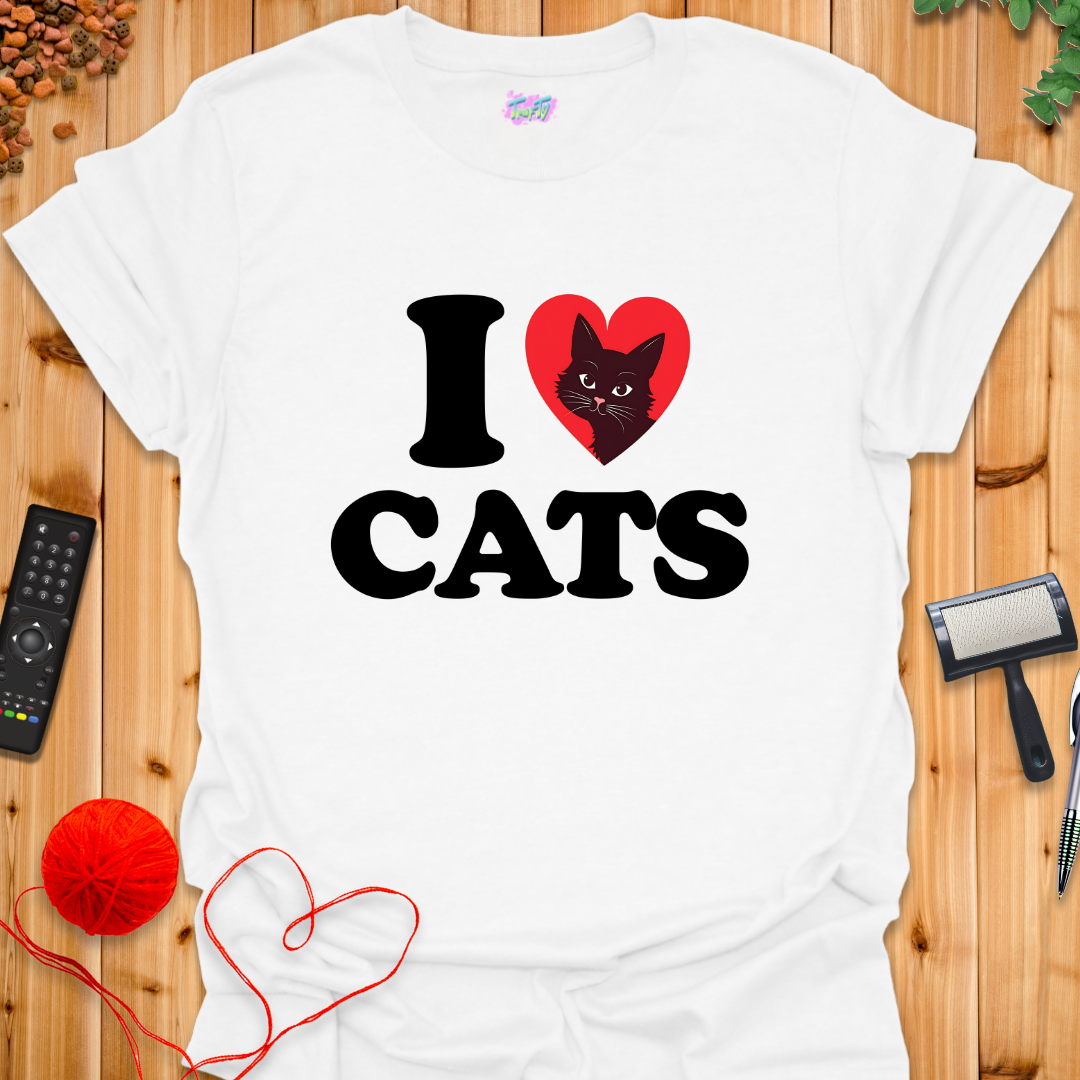 I Heart Cats T-Shirt