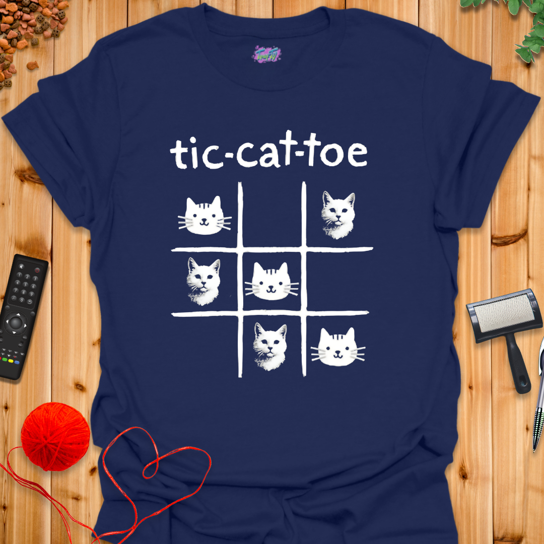 Tic-Cat-Toe T-Shirt