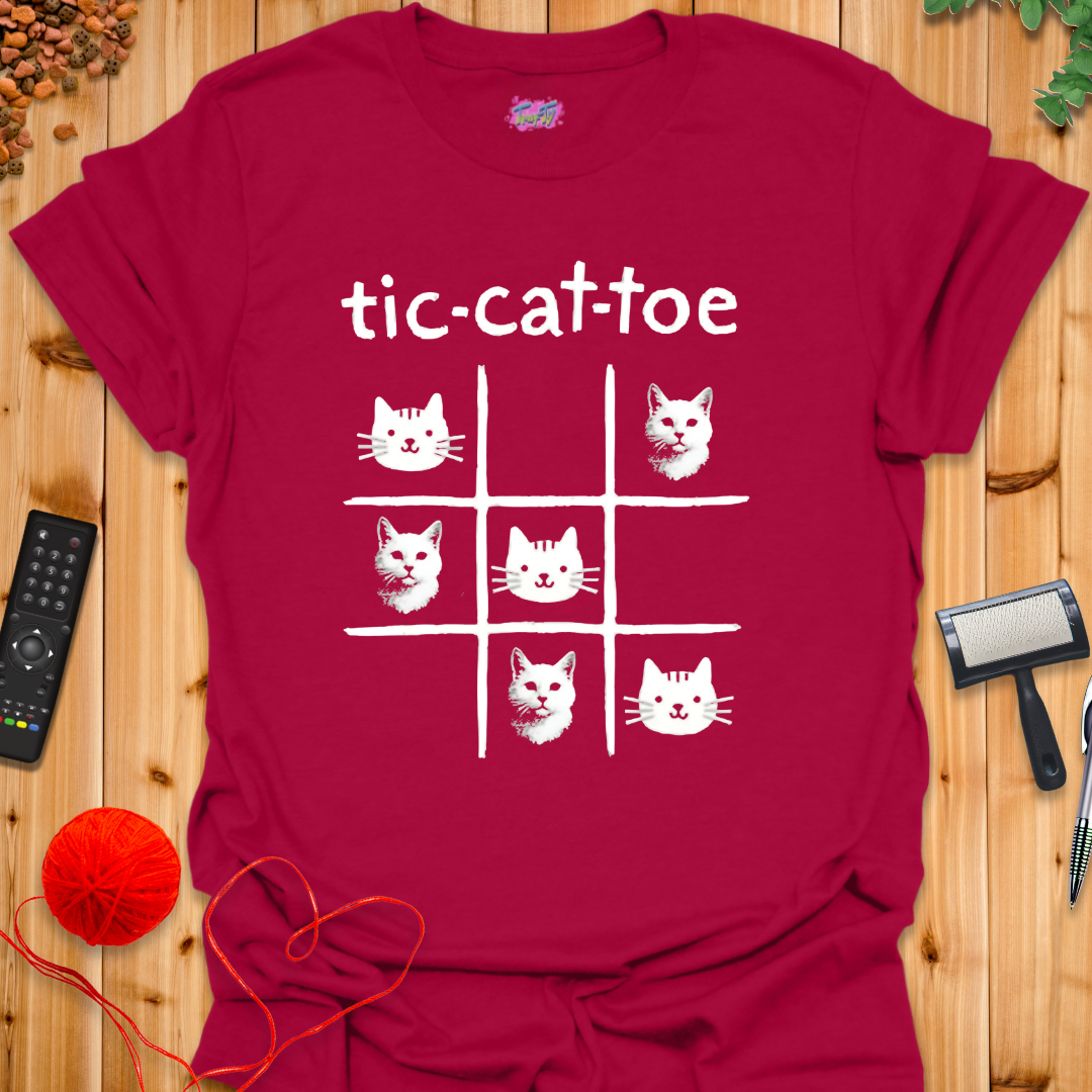 Tic-Cat-Toe T-Shirt