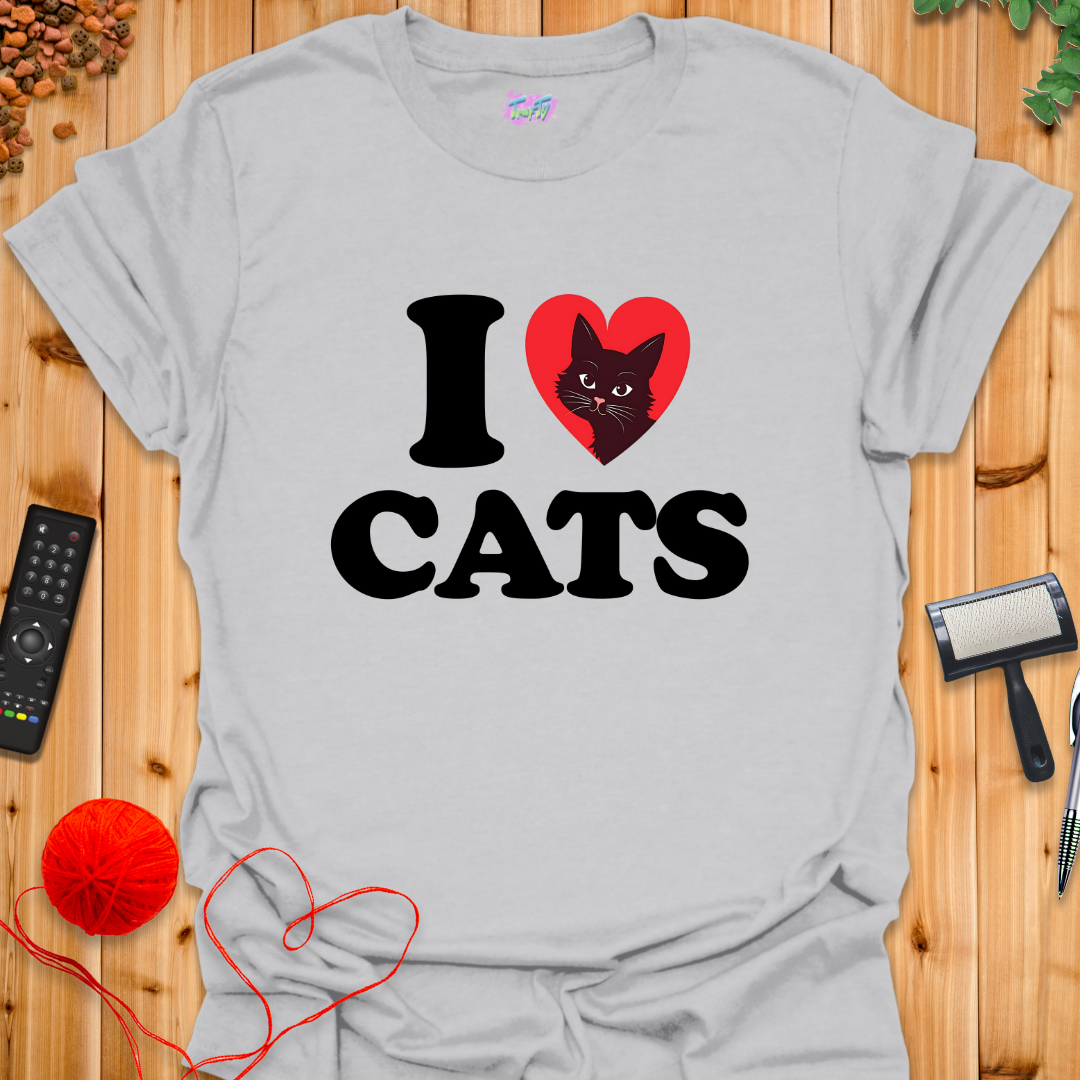 I Heart Cats T-Shirt