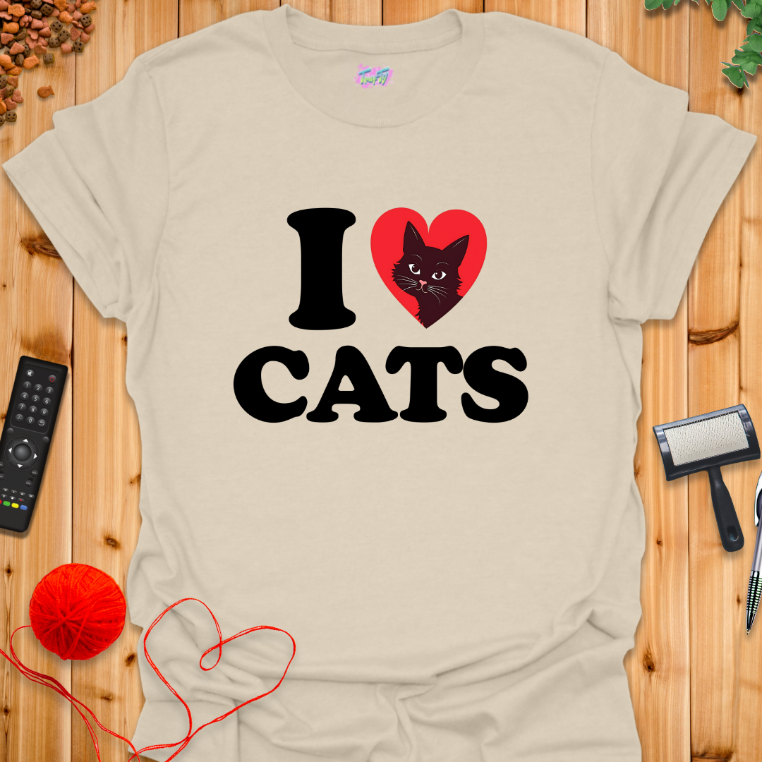 I Heart Cats T-Shirt