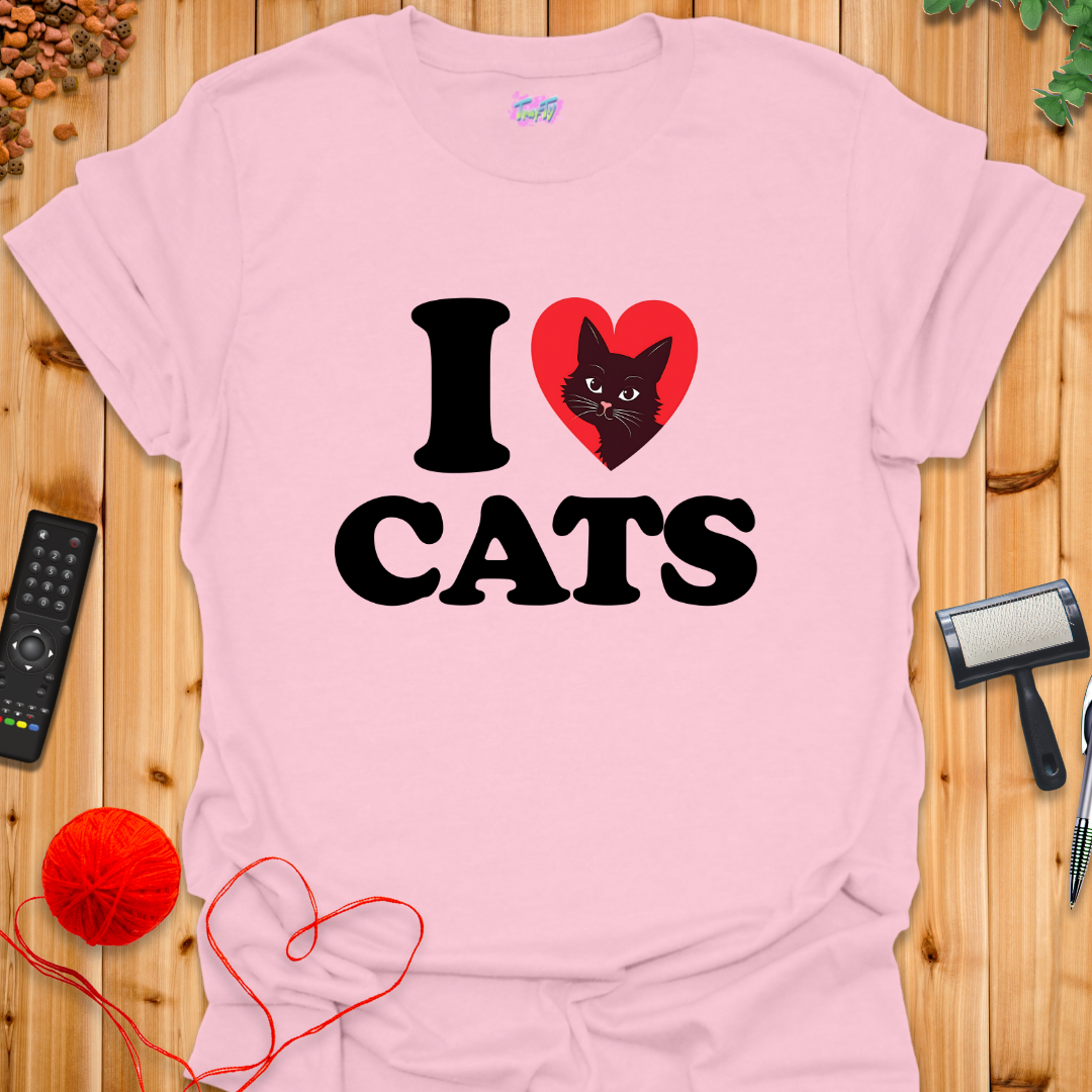 I Heart Cats T-Shirt