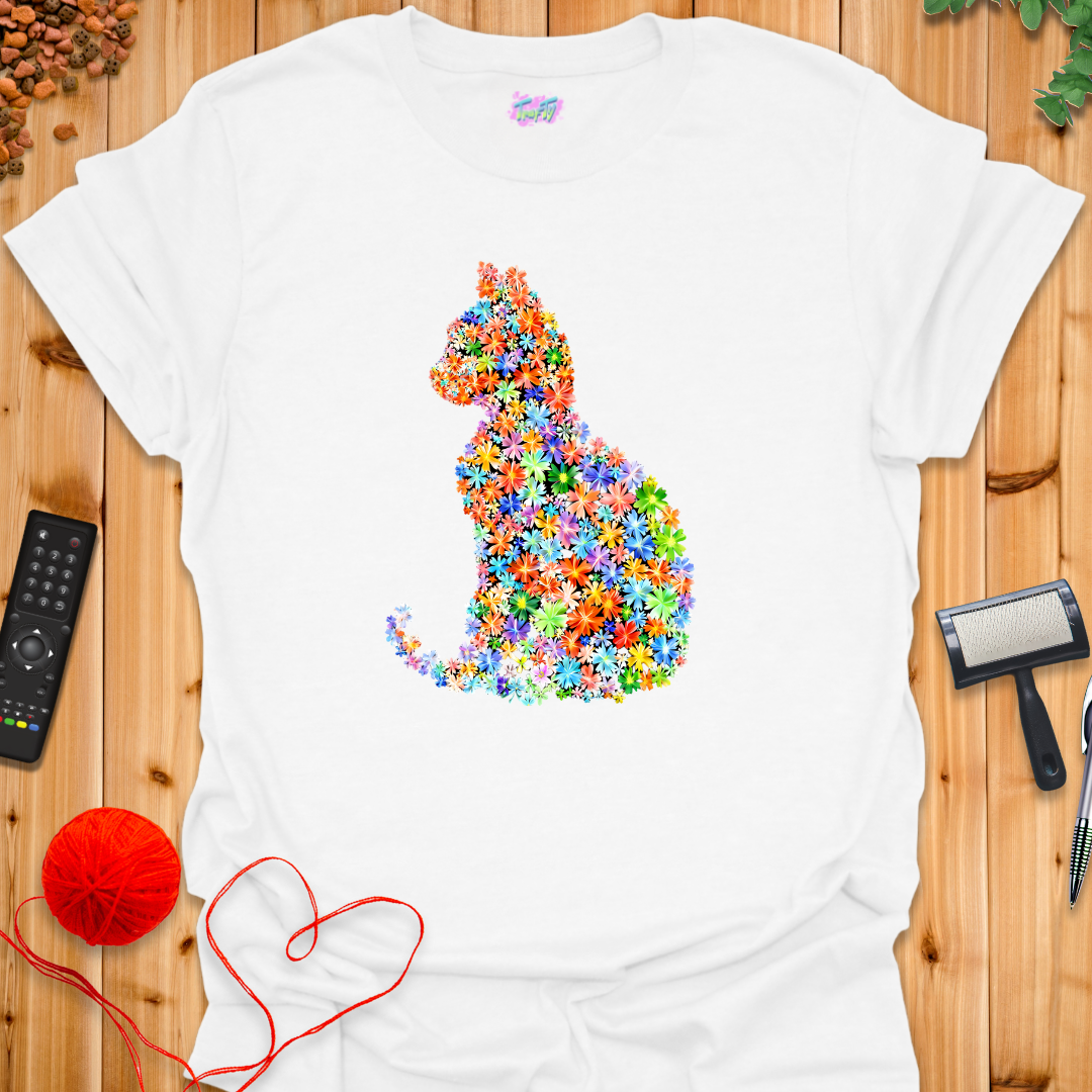 Flower Cat T-Shirt
