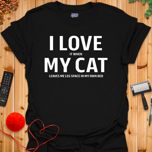 I Love My Cat T-Shirt