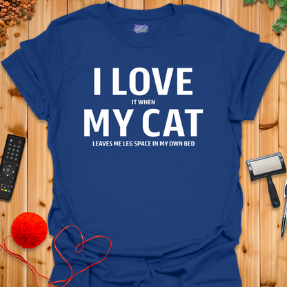 I Love My Cat T-Shirt